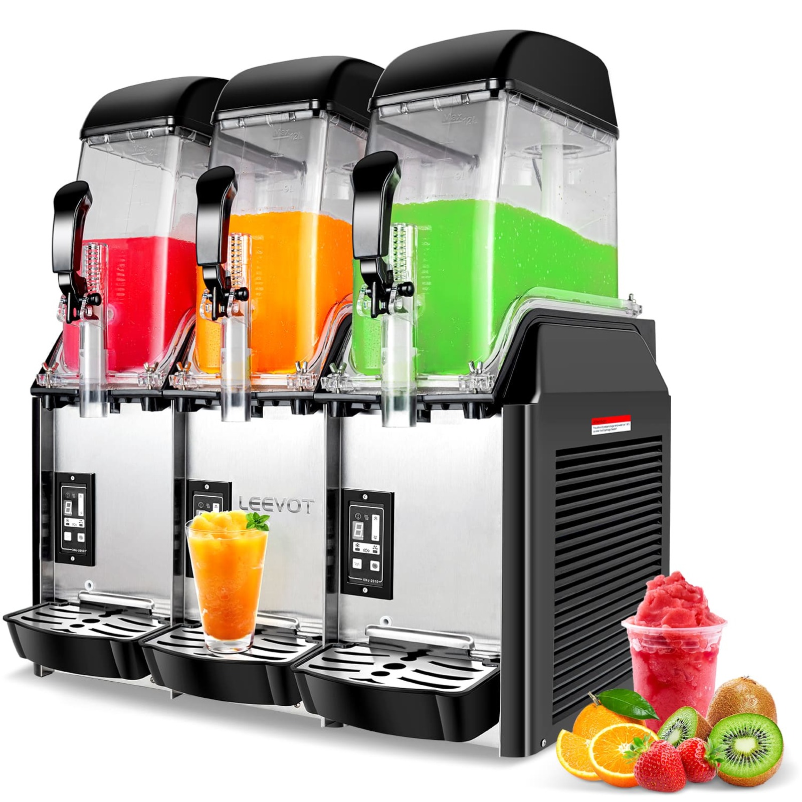 36L Triple-Bowl Slush Machine