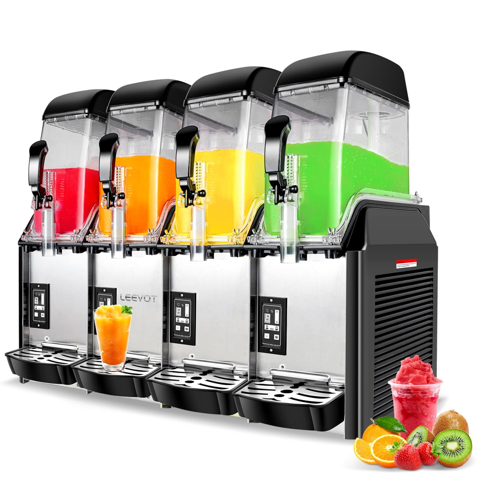 48L Quadruple-Bowl Slush Machine 